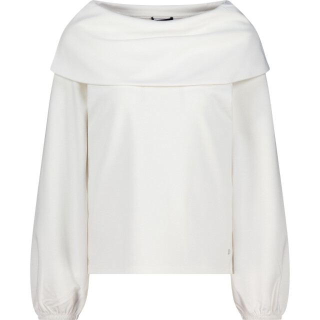 Monari  jumper with carmen neckline 809858 102 off-white 06712.112.0128 large