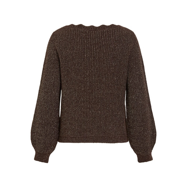 Vila vicutie boatneck l/s knit top/pb 14116068 coffee bean 06712.882.0026 large