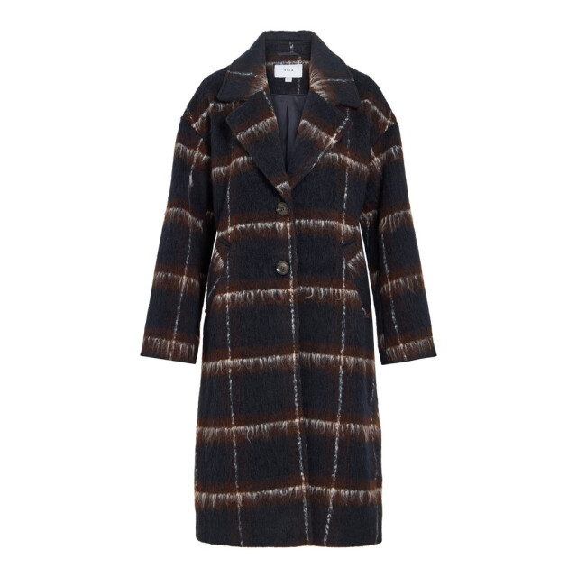 Vila vimelon l/s check coat 14116009 check blazer 06111.261.0065 large