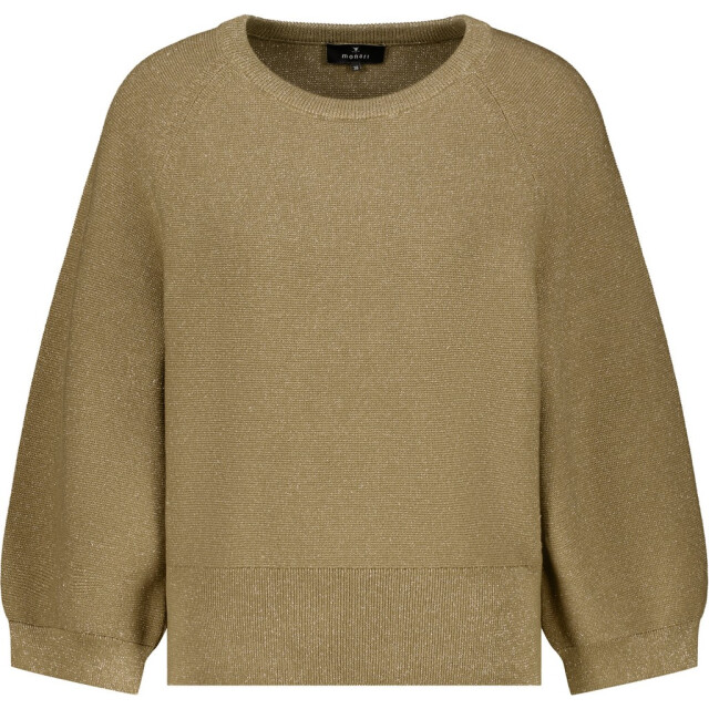 Monari  lurex trui 809949 625 forest 06712.369.0139 large
