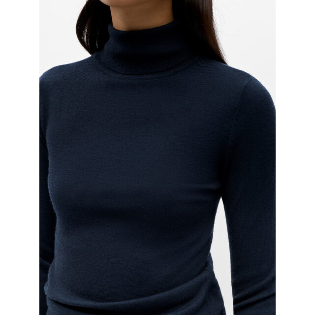 Object objthess l/s rollneck knit pullover 23033228 sky captain 06711.261.0019 large