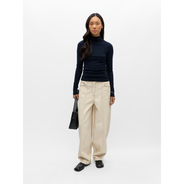 Object objthess l/s rollneck knit pullover 23033228 sky captain 06711.261.0019 large