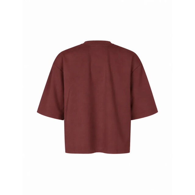 mbyM Emrys-m t-shirt maroon noir - Emrys-M t-shirt maroon noir - MbyM large