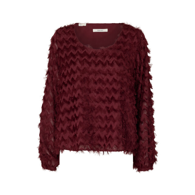 Selected Femme slwmyla ls relaxed top 16102248 tawny port 06012.680.0169 large