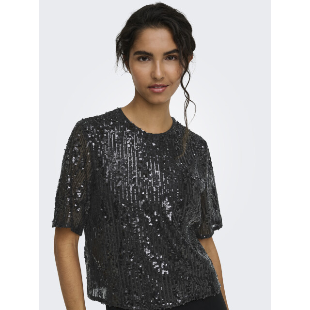 Jacqueline de Yong lola 2/4 sequin top jrs 15382815 - 06011.991.0126 large