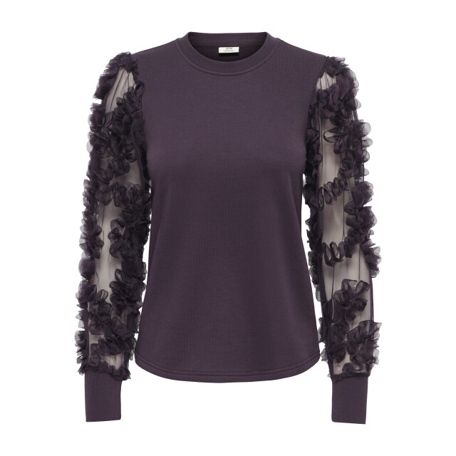Jacqueline de Yong fairview life l/s sweat jrs noo 15220558 plum perfect 06721.770.0018 large