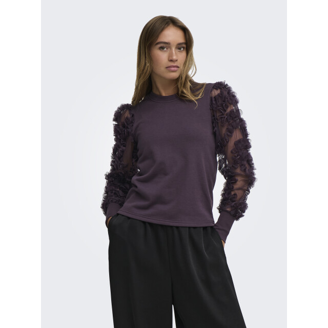 Jacqueline de Yong fairview life l/s sweat jrs noo 15220558 plum perfect 06721.770.0018 large