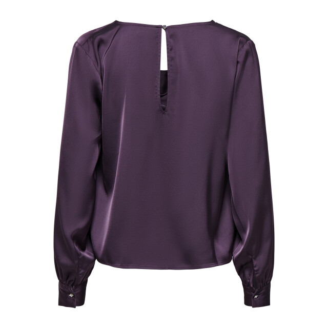 Jacqueline de Yong rocky l/s waterfall top wvn 15382754 plum perfect 06615.770.0064 large
