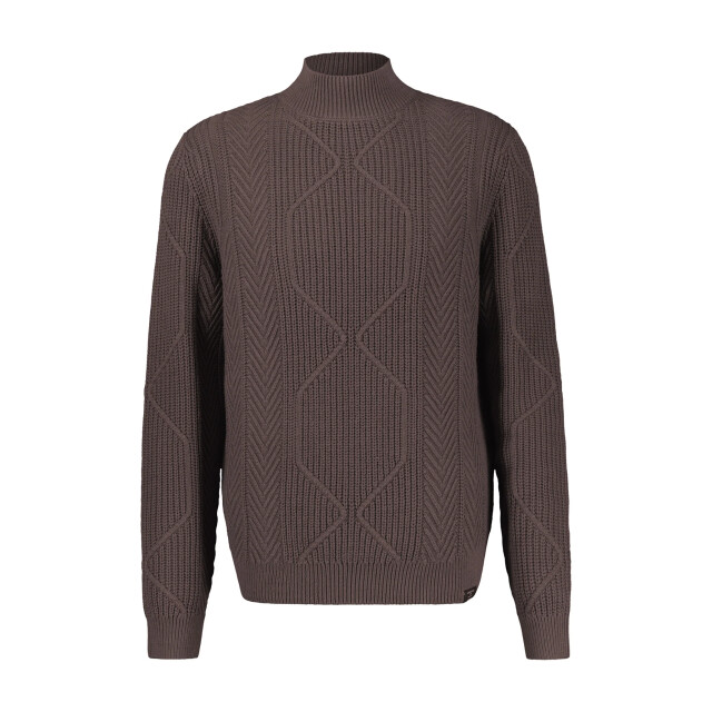 Lerros Heren trui 26o5769 787 timber brown Lerros Overhemd 26O5769 787TimberBrown large