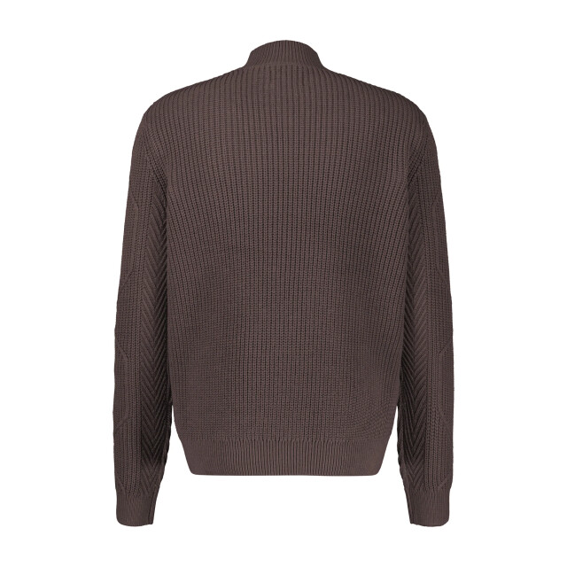 Lerros Heren trui 26o5769 787 timber brown Lerros Overhemd 26O5769 787TimberBrown large