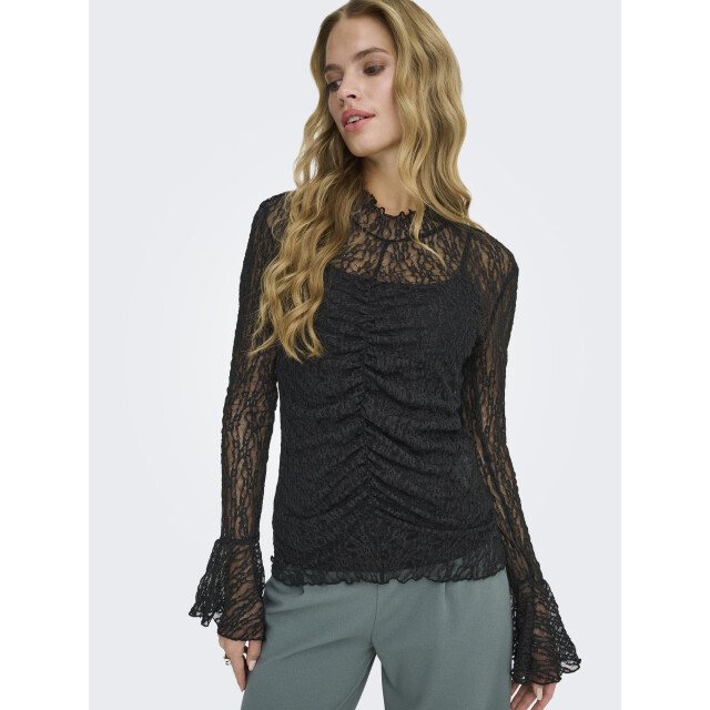 Jacqueline de Yong Jdy lala kanten top met hoge hals 15377339 large