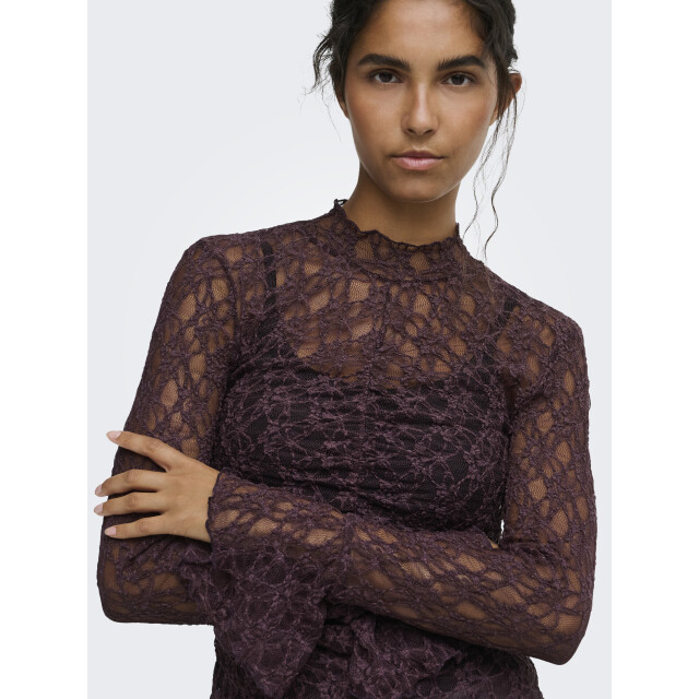 Jacqueline de Yong Jdy jdylala high neck lace top 15377339 large