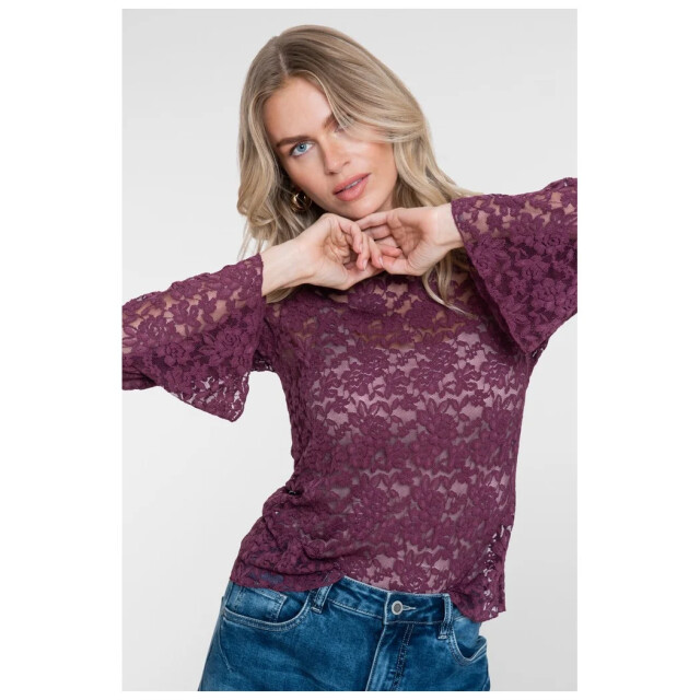 Geisha Top burgundy 62831-14-000480 large