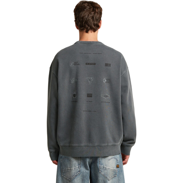 G-Star Washed multi gr relaxed r sw D30051-D969-H405 large