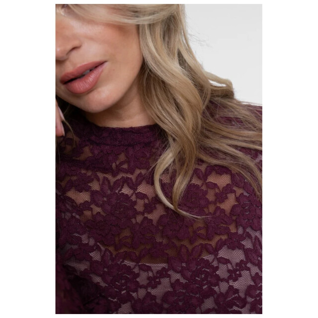 Geisha Top burgundy 62831-14-000480 large