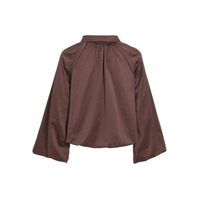 Vila visporty volume l/s cardigan 14119302 raisin 06741.840.0119 large