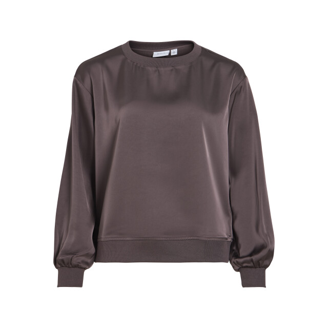 Vila viliso o-neck l/s top/1 14119303 raisin 06615.880.0120 large