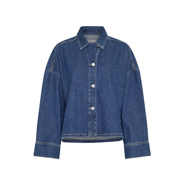 Moss Copenhagen loa lis shirt 20202 mid blue wash 06615.264.0035 large