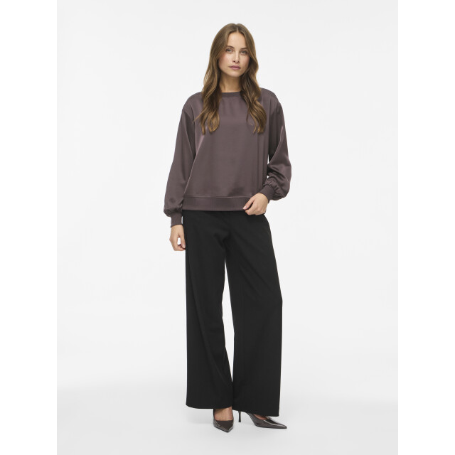 Vila viliso o-neck l/s top/1 14119303 raisin 06615.880.0120 large