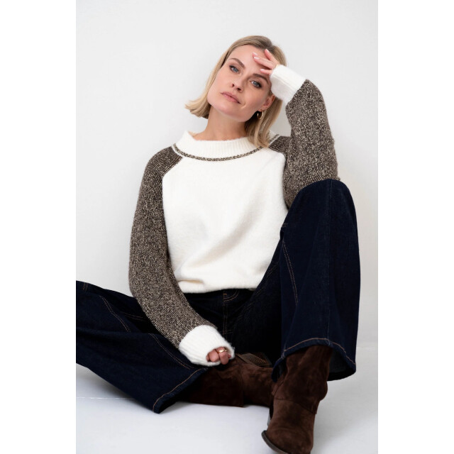 MAICAZZ Wi36.80.214 ziza sweater offwhite WI36.80.214 large