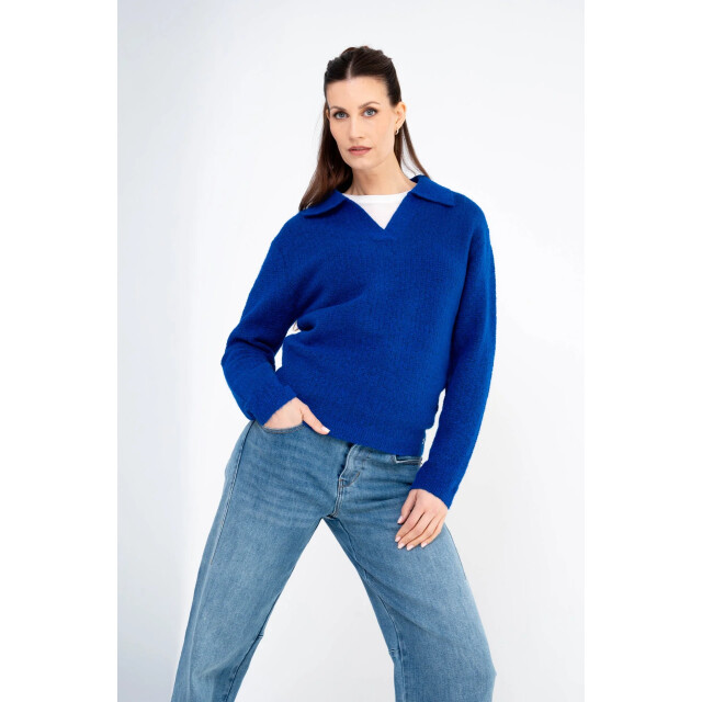 MAICAZZ Zinny knit sweater wi26/80.213 blue WI26/80.213 large