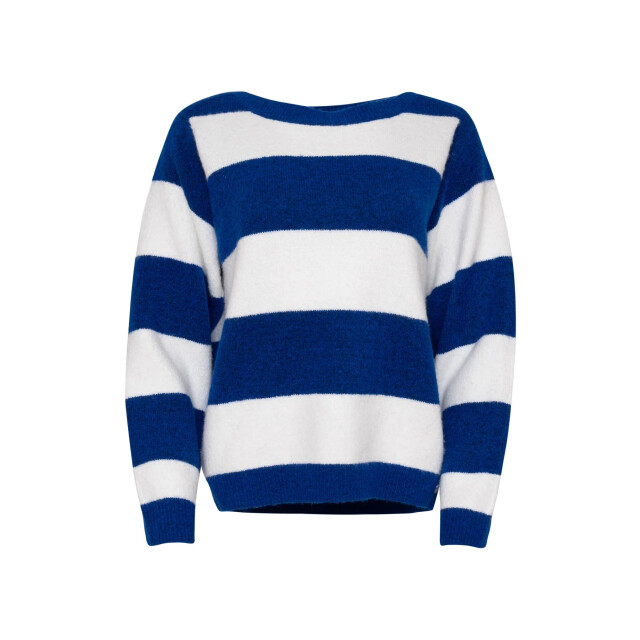 MAICAZZ Zelene sweater wi26.80.208 white/ blue stripe WI26.80.208 large