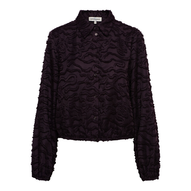 &Co Woman &co women blouse wendelien deep plum Wendelien - Deep Plum large