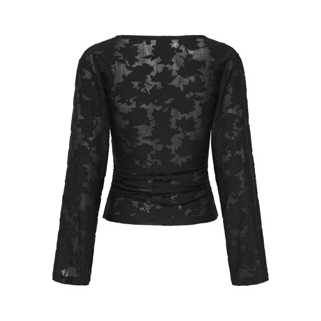 Only Onlnadia l/s ruching top jrs 15383570 large