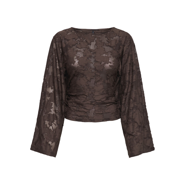 Only Onlnadia l/s ruching top jrs 15383570 large