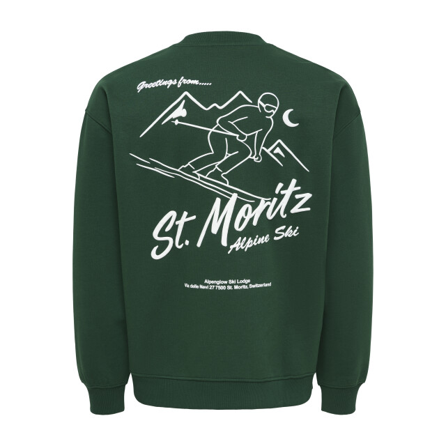 Only & Sons Onsbejmo morits rlx ls crew neck 22040038 large