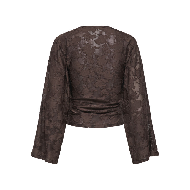 Only Onlnadia l/s ruching top jrs 15383570 large