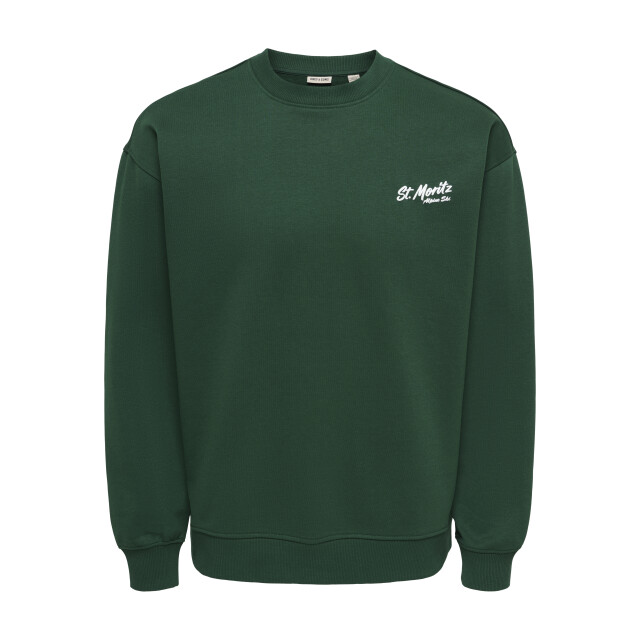 Only & Sons Onsbejmo morits rlx ls crew neck 22040038 large