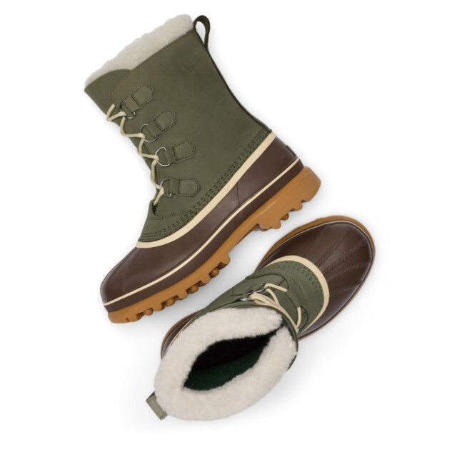 Sorel Caribou wp stone green veterboots unisex 1002871397 large