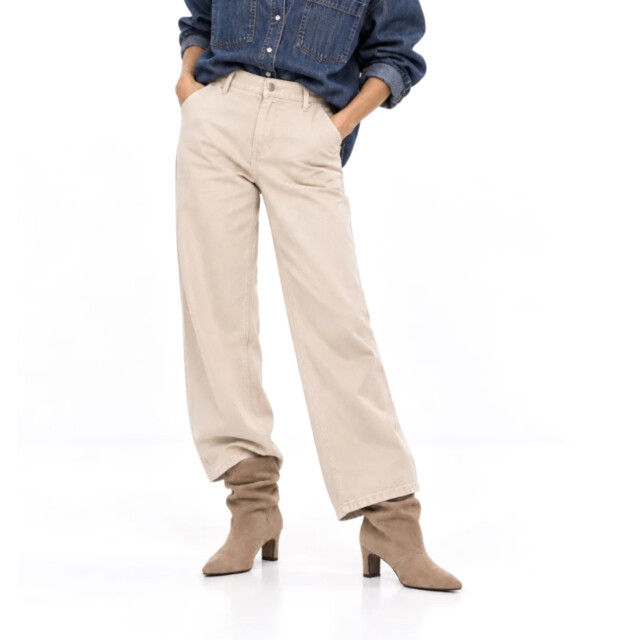 DWRS Label Perugia mocha enkellaars met hak dames 11903-02 8999 large