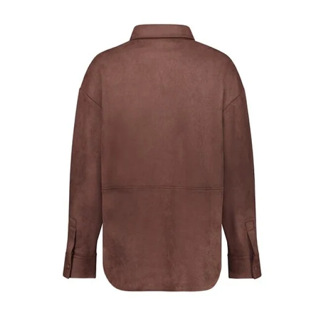 Geisha 63840-19 785 blouse suedine dark brown 63840-19 785 large