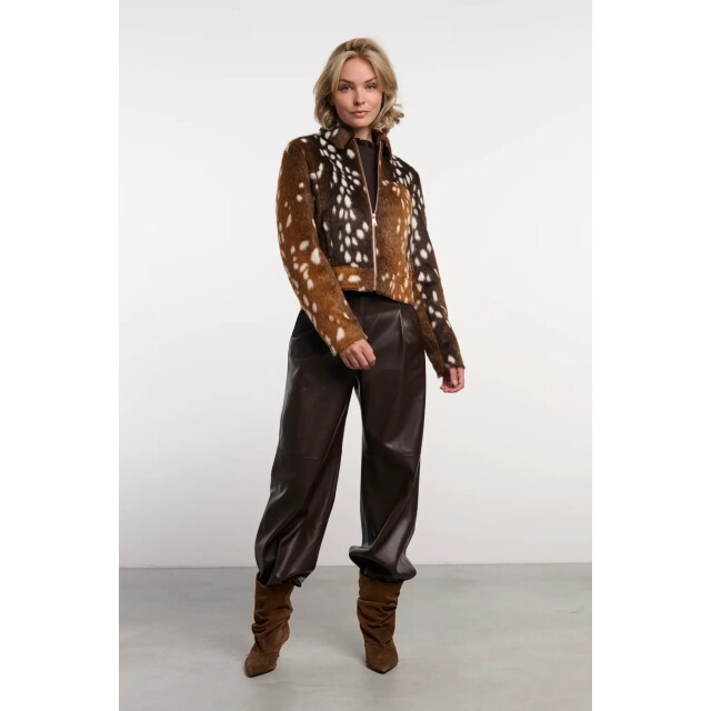 Rino & Pelle Touka.7502613 rino en pelle jacket with zip closure deer Touka.7502613 Deer large