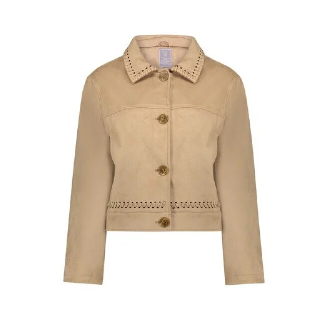 Geisha 65850-19 720 jacket suedine sand 65850-19 720 large