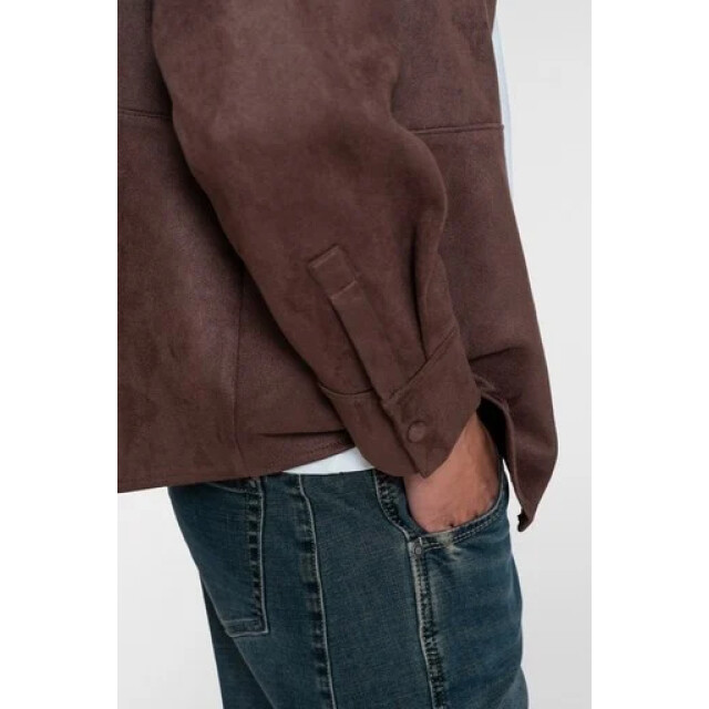 Geisha 63840-19 785 blouse suedine dark brown 63840-19 785 large