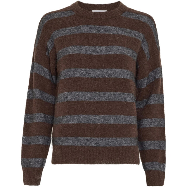 Moss Copenhagen Mschfestina hope pullover stp 18980-hot fudge dgm large