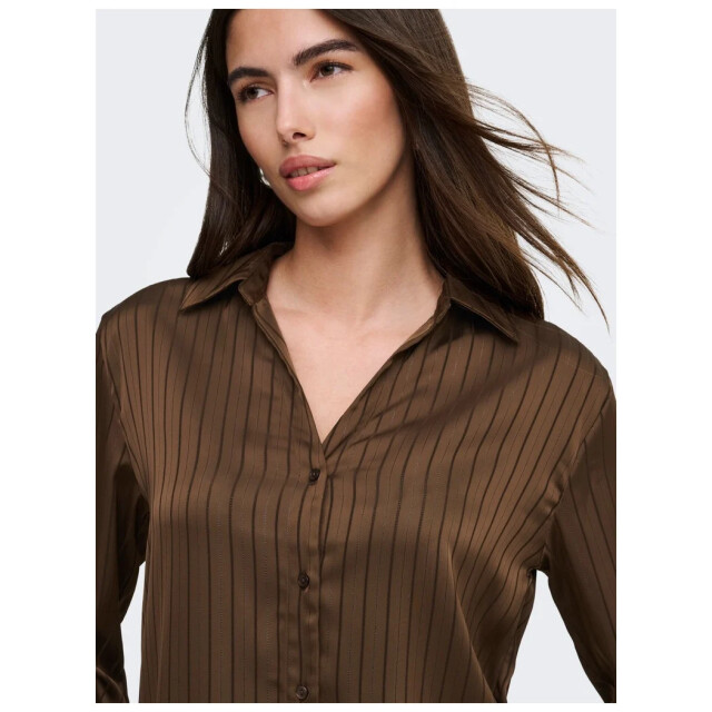 Only Onllyria ls stripe shirt wvn carafe 15385127-286318 large