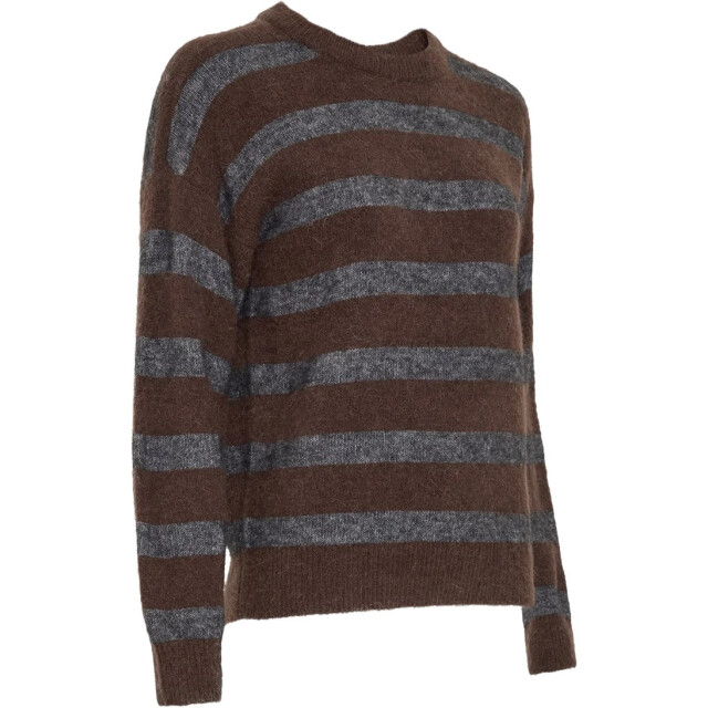 Moss Copenhagen Mschfestina hope pullover stp 18980-hot fudge dgm large