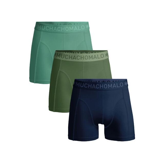 Muchachomalo Heren 3-pack boxershorts U-SOLID1010-1190 large