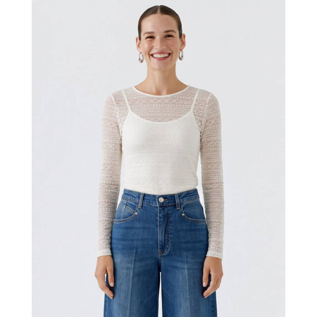 Oui Top lange mouw 0099899 OUI Top lange mouw 0099899 large