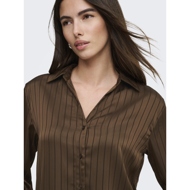 Only Onllyria ls stripe shirt wvn 15385127 large