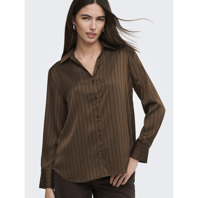 Only Onllyria ls stripe shirt wvn 15385127 large