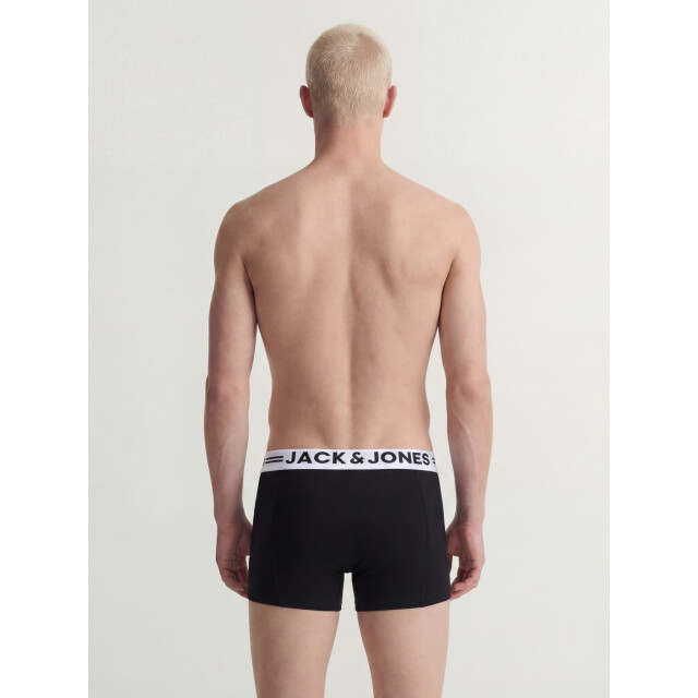 Jack & Jones Heren boxershorts trunks jacsense 5-pack effen 12298998-Black large