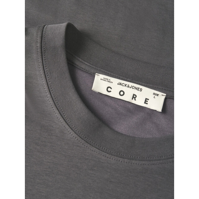 Jack & Jones Heren longsleeve t-shirt jcobarron print 12318058-Asphalt large