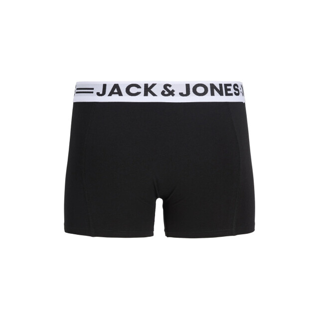 Jack & Jones Heren boxershorts trunks jacsense 5-pack effen 12298998-Black large