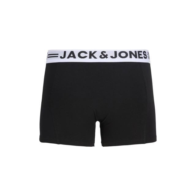 Jack & Jones Heren boxershorts trunks jacsense 7-pack effen 12222443-Black large