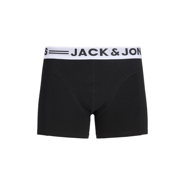 Jack & Jones Heren boxershorts trunks jacsense 7-pack effen 12222443-Black large